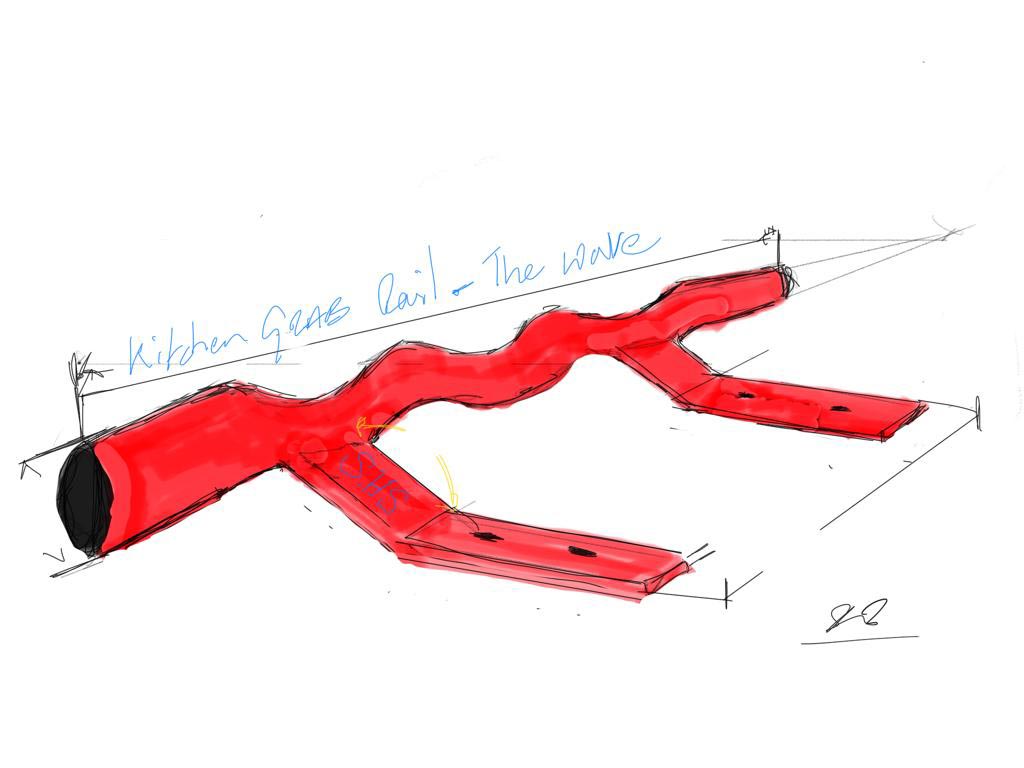 Grab ARail wave design sketch